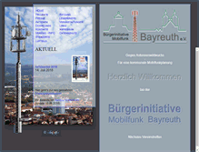 Tablet Screenshot of mobilfunk-bayreuth.de